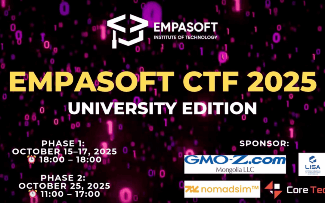 🔥 EMPASOFT CTF 2025 – UNIVERSITY EDITION 🔥